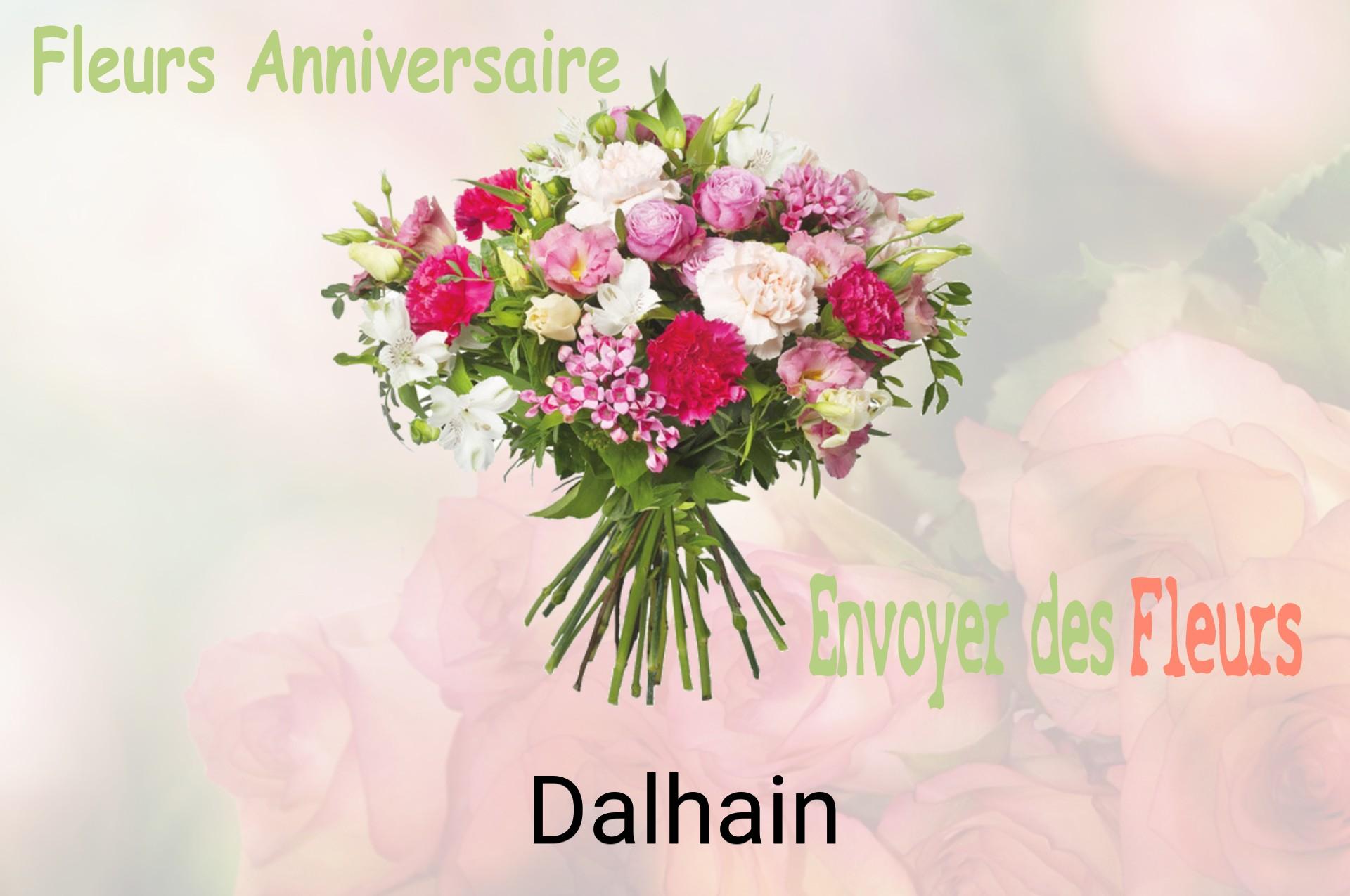 Bouquet de fleurs d’anniversaire livré à Dalhain