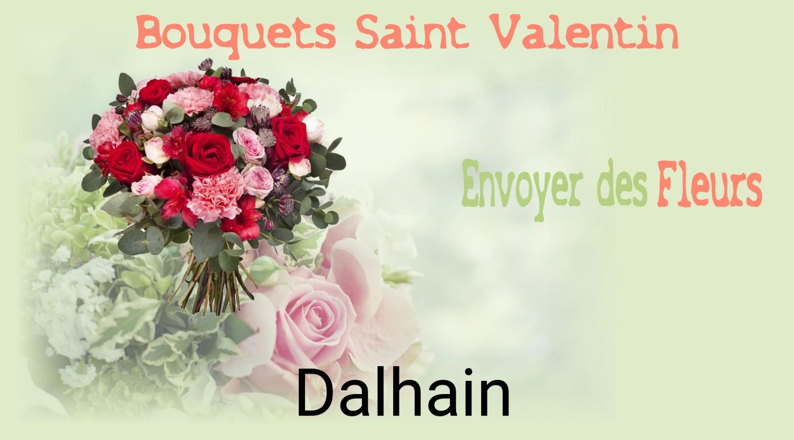 Roses de Saint-Valentin livrées à Dalhain